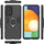 Mbrojtëse telefoni Ring Armor për Samsung Galaxy A73, me holder, magnet, e zezë