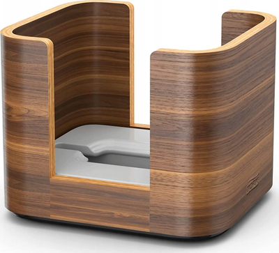 Dispenser pecetash Tork Image Line Xpressnap N10, për tavolinë, dru walnut, kafe