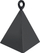 Peshë balonash Godan Graphite Pyramid 110g, në formë piramide, ngjyrë grafit