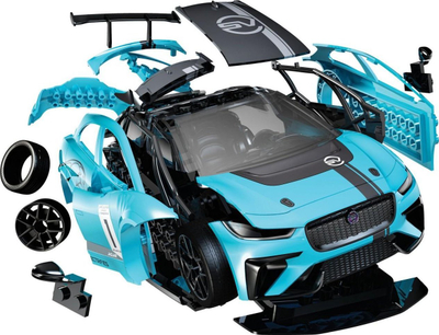 Сет модел автомобил Airfix Jaguar I-Peace Etrophy J6033, Quick Build, 40 делови, разнобоен