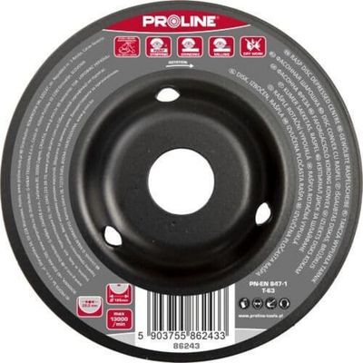 Disk konveks me dhëmbë Profix, tip B, 125 mm