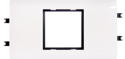Mbajtësi Legrand DLP 2M M45, për 2 module 22.5x45mm, i bardhë