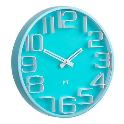 Orë muri Future Time Numbers FT8010BL