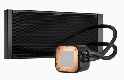 Ftohës procesori CORSAIR iCUE H115i RGB ELITE, 280mm, me ujë, i zi