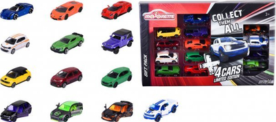 Set makina lodër Majorette Giftpack Collect Them All, 13 copë, Limited Edition 10, shumëngjyrëshe