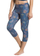 Geta sportive Prana Pillar Printed Capri, të kaltra, XL, woman