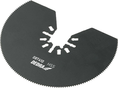 Disk gjysmë-rrethor për metal Dedra HSS 08T410, 80mm, për vegël multifunksionale