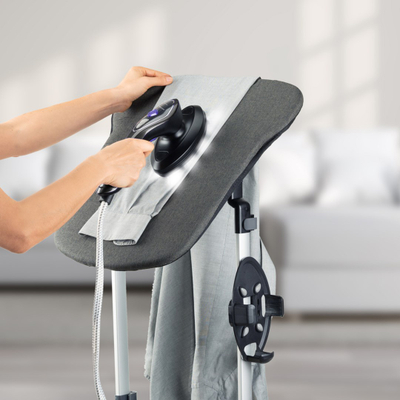 Hekur me avull vertikal Taurus Sliding Care, 2500W, gjenerator avulli, gri