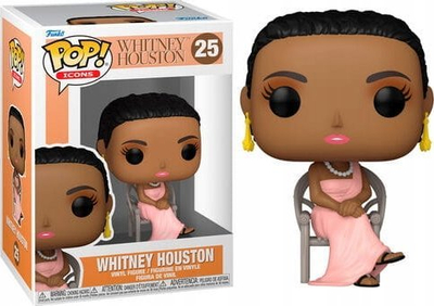 Figurinë koleksionuese Funko POP Icons Whitney Houston Debut Album, vinyl, shumëngjyrëshe
