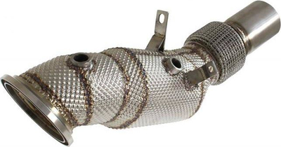 Downpipe TurboWorks BMW B48 F30 340i F32 440i, me katalizator 200 cell, me mburojë termike