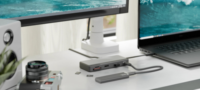 Патувачки док ALOGIC Fusion Pro TOUR USB C, HDMI 4K, VGA, сив