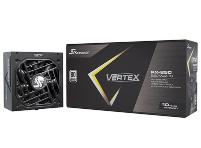 Напојување Seasonic VERTEX PX-850, 850W, 80 Plus Platinum, црно