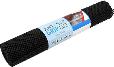 Tapet antirrëshqitës Grip Mat, 45x180 cm, plastik, i zi