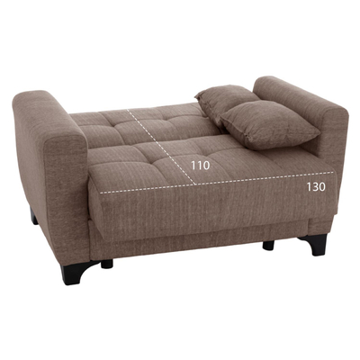 Set divan-shtrat (3 + 2 ulëse) HM11748.02, bezhë