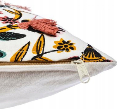Декоративно ќесе за перница Atmosphera Pillowcase In Colorful Flowers, 40x40 cm, памук, шарено