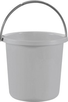 Kovë plastike Curver Essentials, 10L, me dorezë, gri