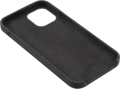 Mbulesë telefoni 4smarts Cupertino për iPhone 13 mini, silikon dhe polikarbonat, e zezë