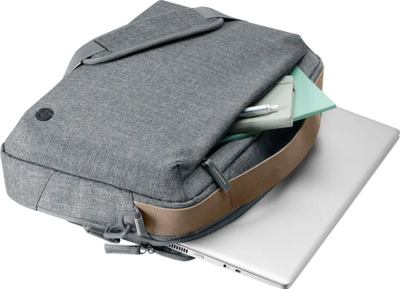 Çantë laptopi HP 1A213AA, 15.6", me rrip shpatulle, gri