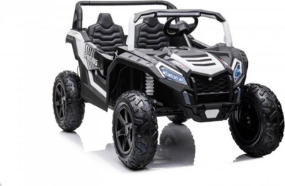 Veture elektrike per femije Buggy STRONG A032, 2 ulëse, off road, bardh e zezë