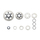 Kasete 11sp 11-34 Shimano Ultegra Icshg8001111134