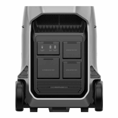 Stacion portativ energjie EcoFlow DELTA Pro 3, 4000W, 12kWh, i argjendtë, i rinovuar