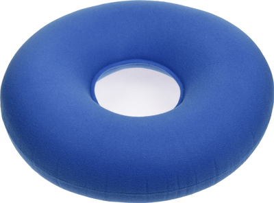 Jastëk ergonomik BigBuy Accessories për gju dhe këmbë, me hapje në mes, blu
