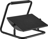 Mbështetëse ergonomike për këmbë Powerton WPEFR1, kënd i rregullueshëm, metal, e zezë