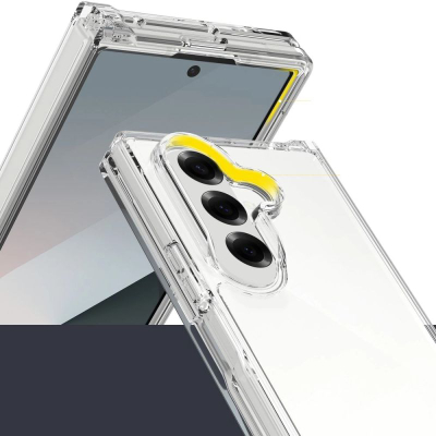 Këllëf telefoni Tech-Protect Flexair Hybrid për Galaxy Z Fold 7, TPU, transparent