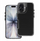 Futrollë telefoni OEM MATRIX për iPhone 17, TPU PU, e zezë
