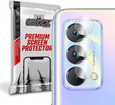 Mbrojtës kameret GrizzGlass Hybrid për Realme GT Master Edition, transparent