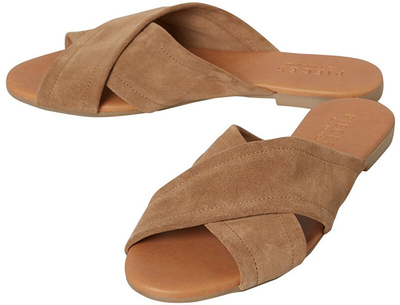 Papuçe Pieces Marnie Desert, të kafta 39