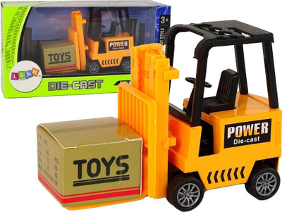 Lodër forklift me fërkim, plastike, portokalli