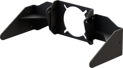 Поддршка за управување Res Tech GT Direct Drive, за Simucube 2 Sport Pro Ultimate, челик 6mm, црна