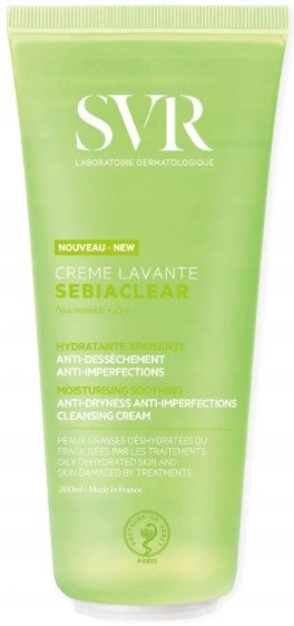 Krem pastrues fytyre SVR Sebiaclear, kundër papërsosmërive, 200ml
