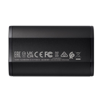 Disk SSD i jashtëm ADATA SD810, 500GB, USB 3.2 Gen2x2, 2000MB/s, ngjyrë e zezë