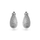 Vathë për femra AGAIN Jewelry Tear Drop AJNS0059, të argjendtë