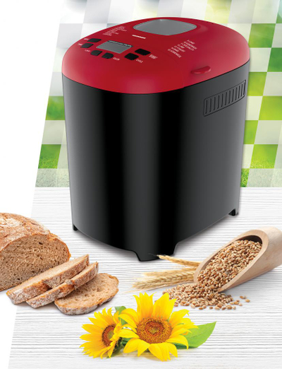 Makineri buke Heinner HBM-915BKR, 700 900g, ekran LCD, e zezë