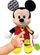 Lodër pelushi Clementoni Disney Baby Mickey Dress Me Up, aktivitet Montessori, shumëngjyrëshe