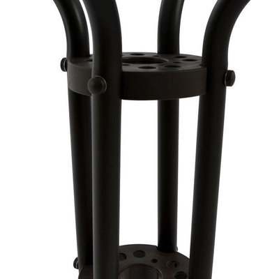 Tavolinë kopshti katrore FIGO, metal + xham, 70×70×72 cm (HM5036.02), kaftë