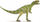 Figurë dinosaur CollectA Saltriovenator Deluxe, lodër koleksionare, shumëngjyrëshe
