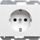 Prizë Berker K.1 SCHUKO 47157009, 16A 250V, e bardhë