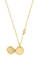 Set bizhuteri për femra Michael Kors MKC1699SET, qafore + 2 x vathë, i artë