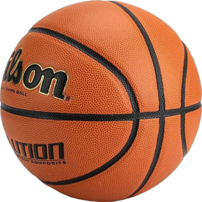 Top basketbolli Wilson Evolution WTB0586XBEMEA për në palestër, portokalli