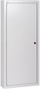 Kuti shpërndarëse metalike Kanlux KP-DB-I-MS-512, 5x12 module, 5 rreshta, e bardhë