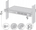 Kllapë montimi rack TP-Link RackMount Bracket-13, për switch 13", për kabinet 19", e gjatë