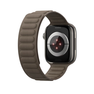 Rrip magnetik Dux Ducis Strap për Apple Watch 38 40 41 mm, mbyllje me magnet, gri e errët