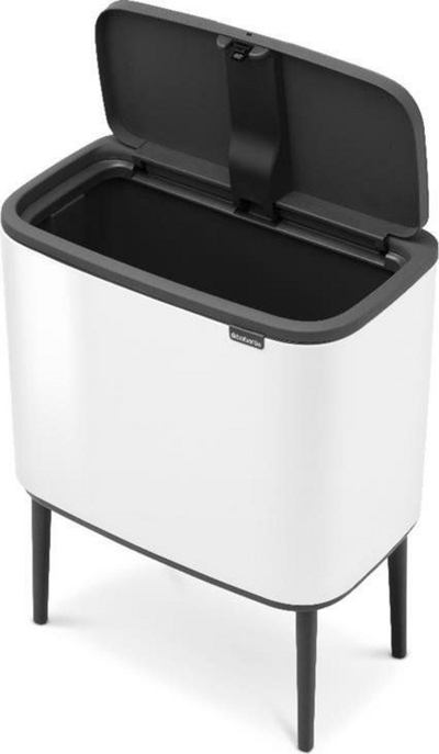 Shportë mbeturinash Brabantia, 36 l, e bardhë