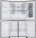 Frigorifer multi-door LG GMX945NS9F, 638L, shpërndarës uji dhe akulli, inox