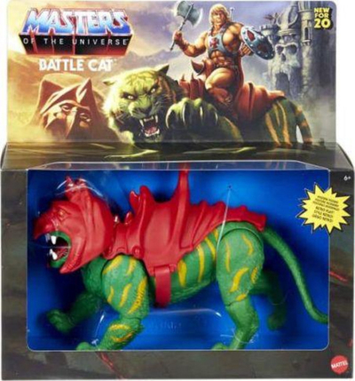 Figurë Mattel Masters of the Universe - Battle Cat (GNN70), e gjelbër