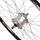 Rrotë e përparme biçiklete Shimano Nexus, 28", dynamo 6V 3W, e zezë